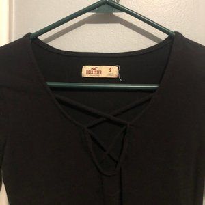 Black Hollister Body Suit